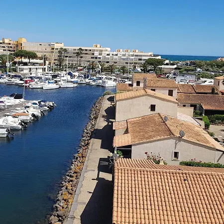 Vue Panoramique, Piscine Port Venus Village Naturiste 阿格德