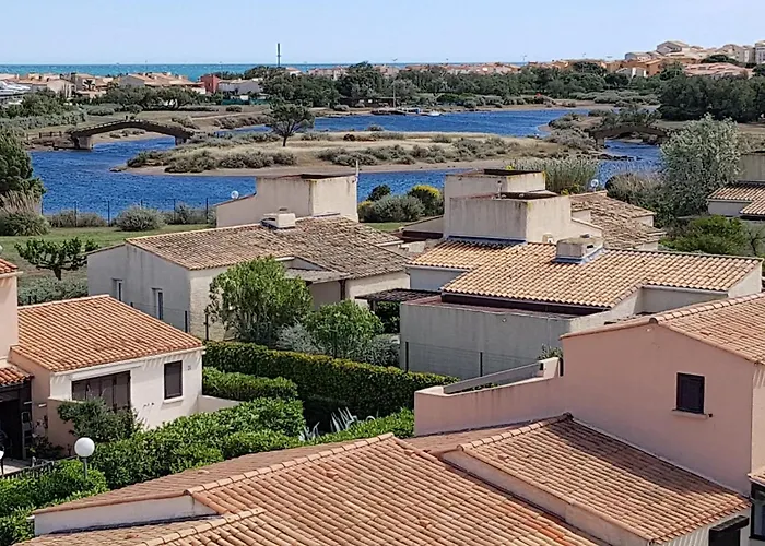 Vue Panoramique, Piscine Port Venus Village Naturiste Apartamento